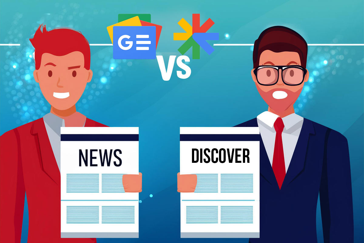 Diferencias entre Google Discover y Google News