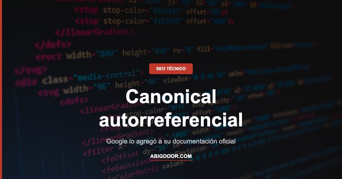 Canonical autorreferencial